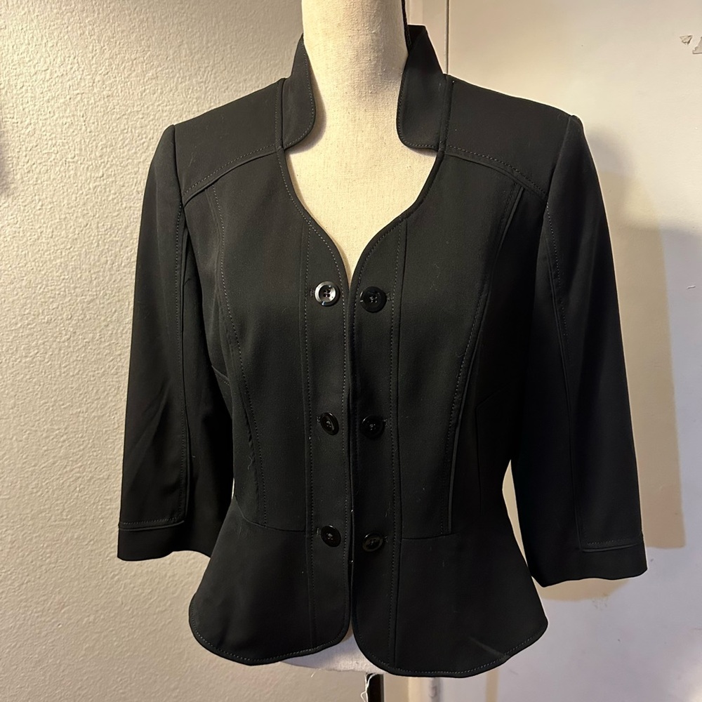 White House Black Market Black Blazer